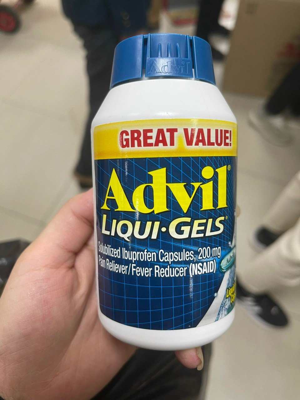 Advil Liqui Gels 200mg 200 viên