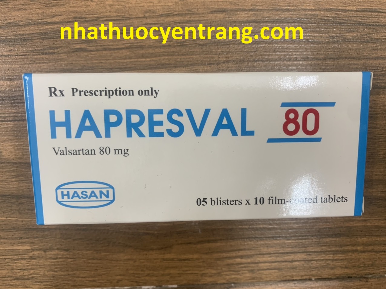 Hapresval 80mg (50 viên)