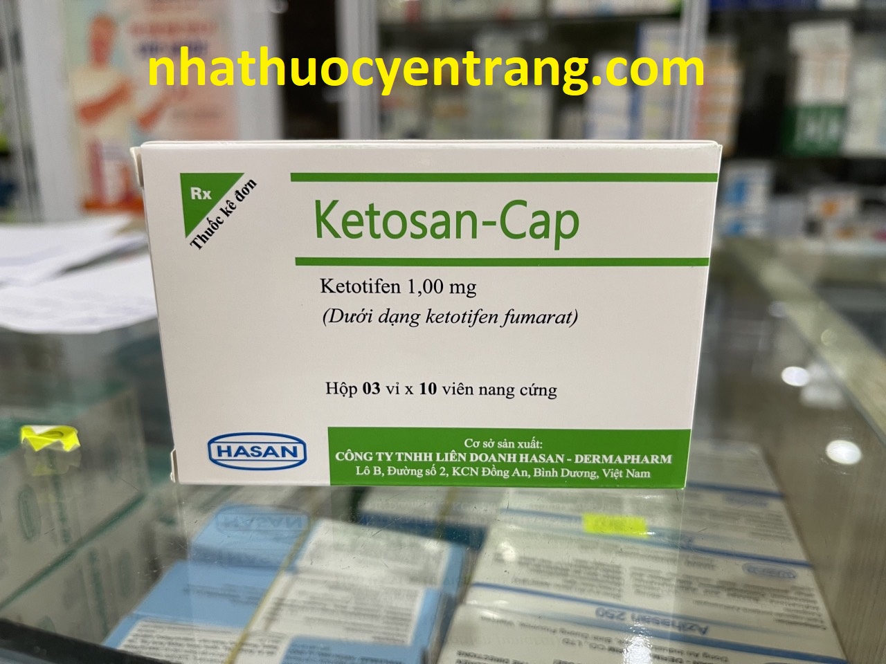 Ketosan 1mg (viên nhộng)