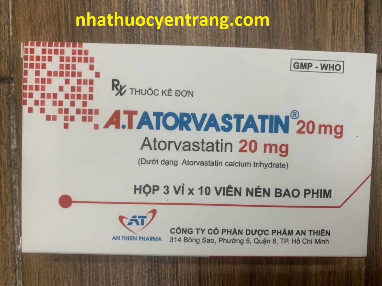 A.T Atorvastatin 20mg