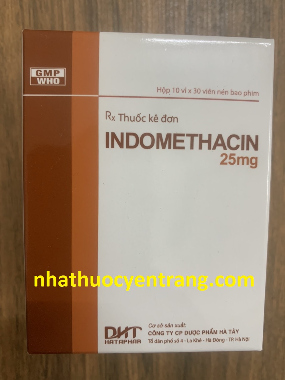 Indomethacin 25mg Hà Tây