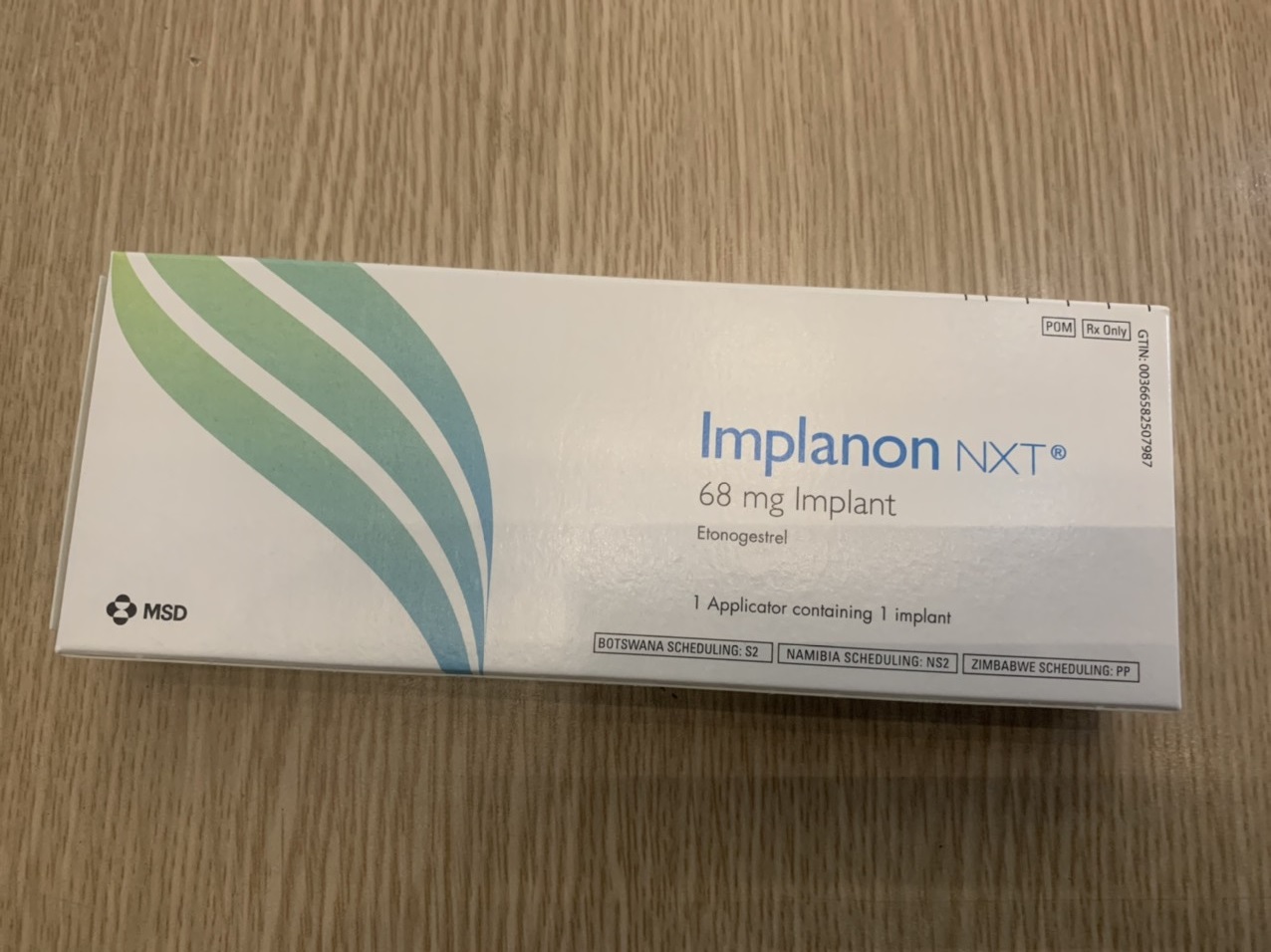 Implanon NXT 68mg