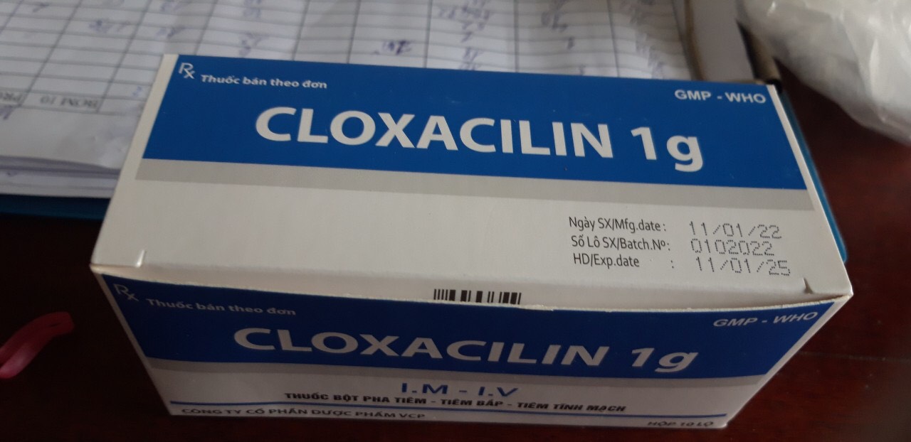 Cloxacilin 1g