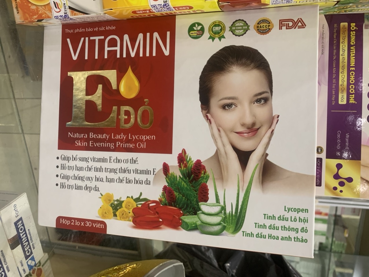 VITAMIN E ĐỎ QUEEN DIAMOND DIOPHACO