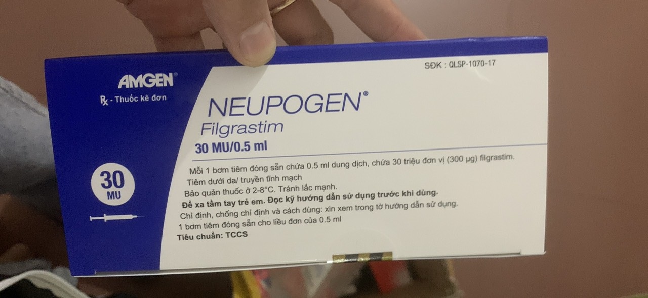 Neupogen Filgrastim 30 MIU/0.5ml