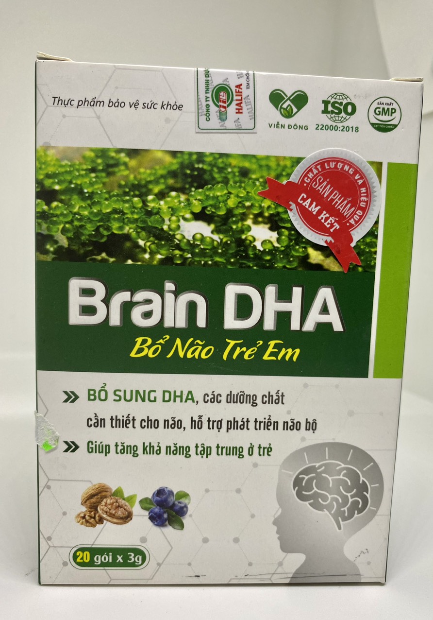 Cốm Brain DHA Bổ Não Trẻ Em