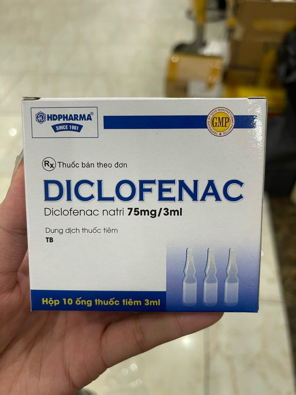 Diclofenac 75mg/3ml