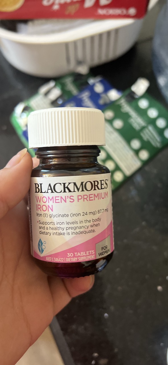 Blackmores Pregnancy Iron 30 viên