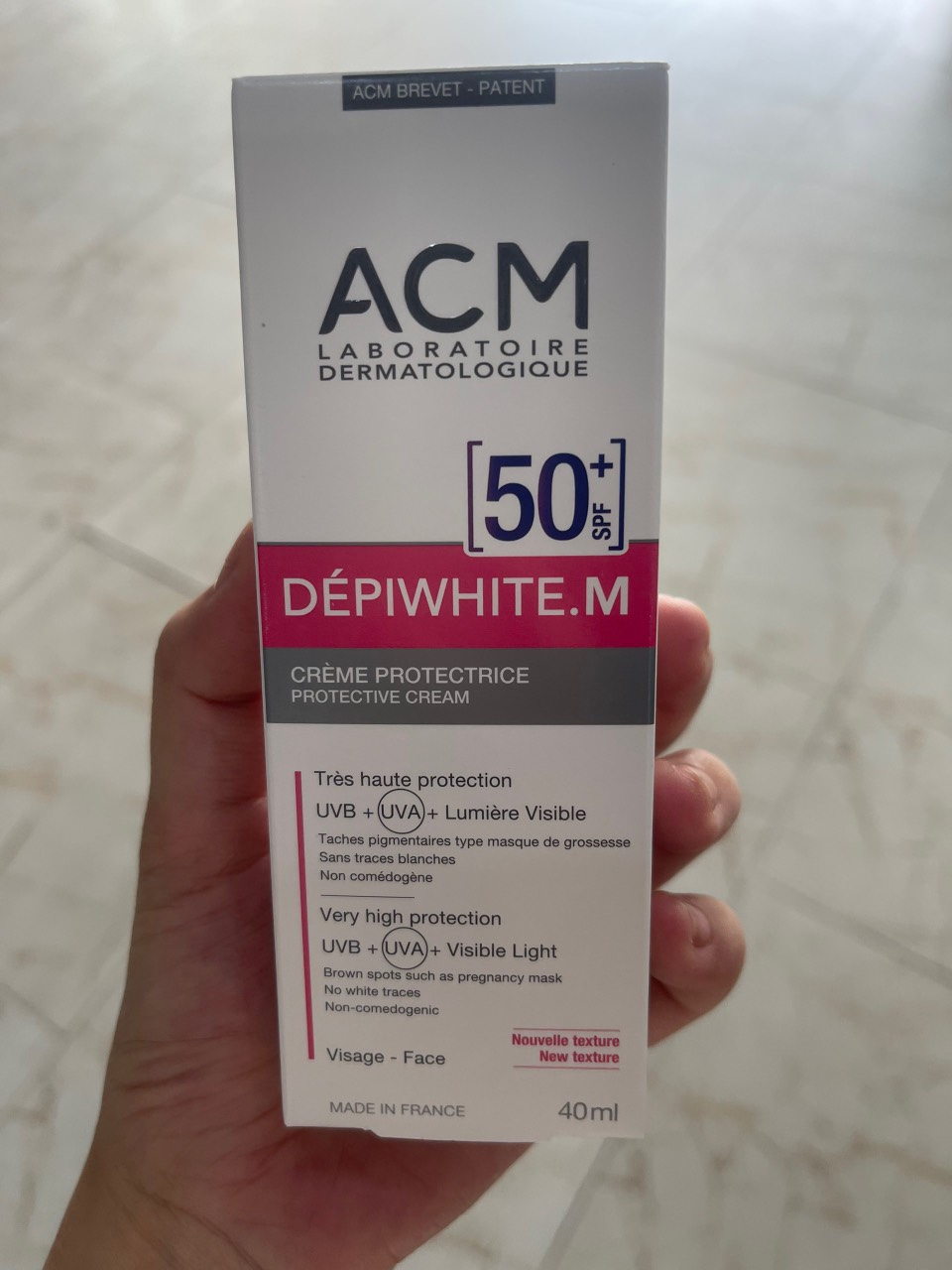 Kem chống nắng ACM Depiwhite.M SPF50+