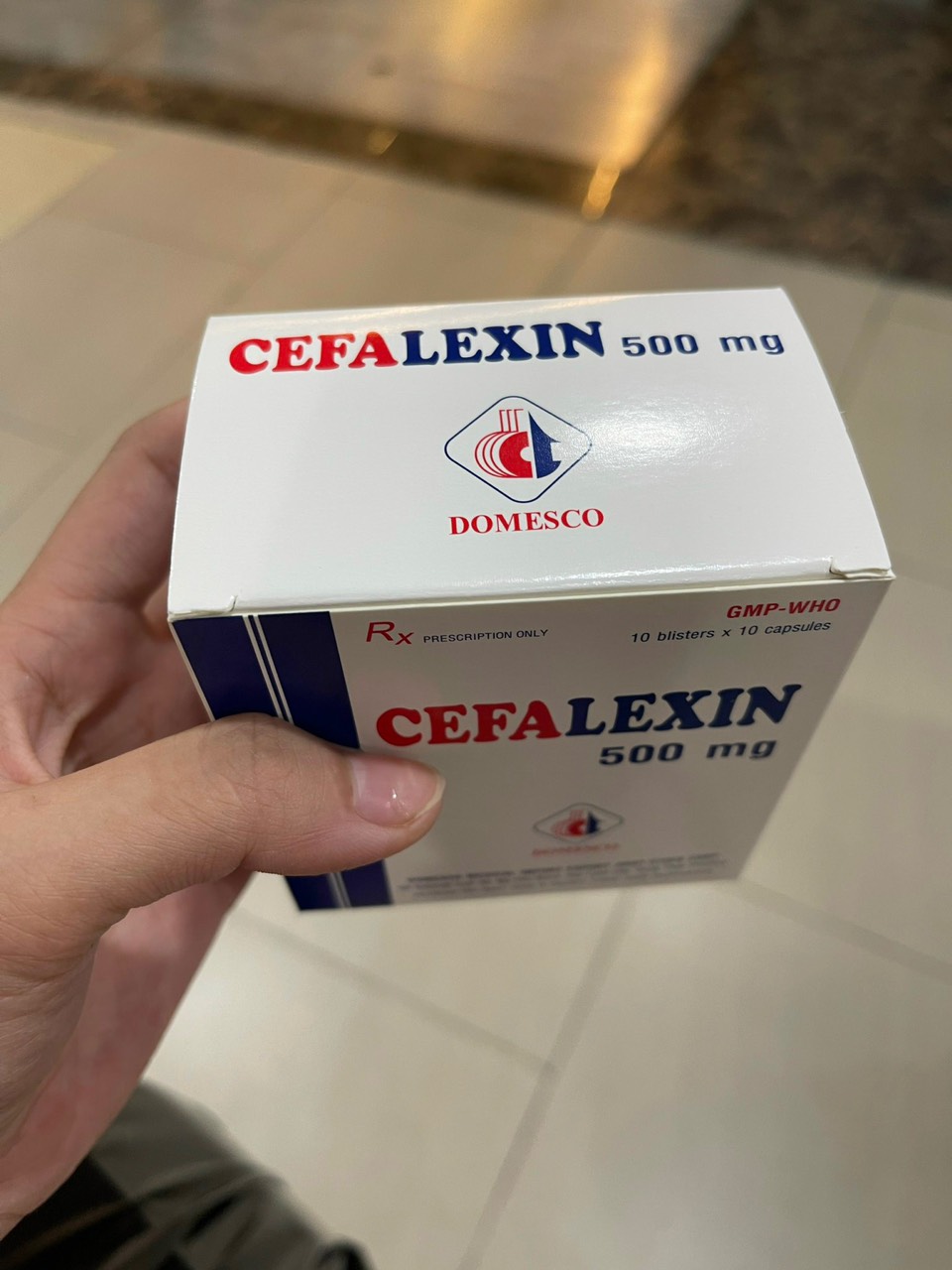 Cefalexin 500mg Domesco