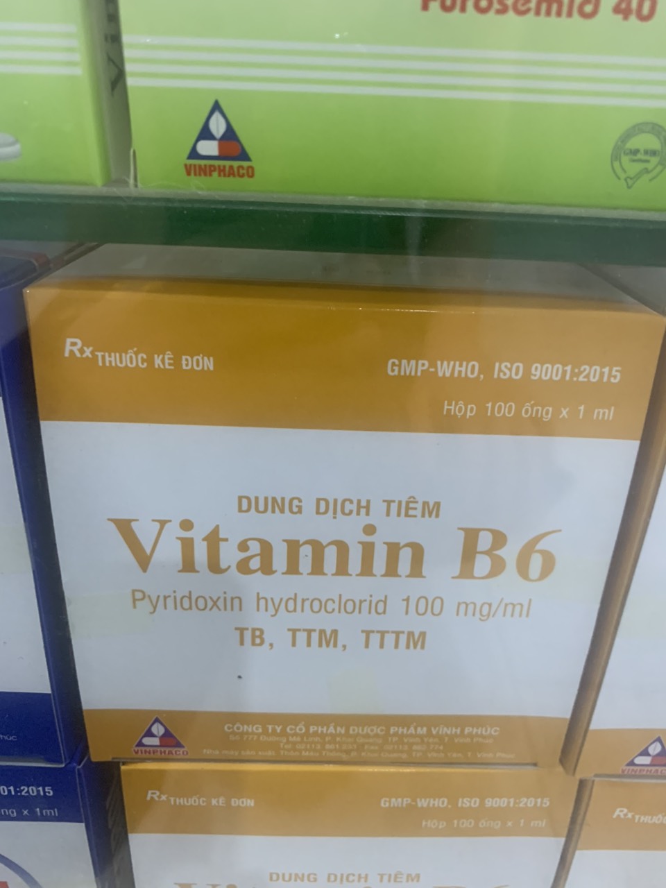 Vitamin B6 100mg/ml