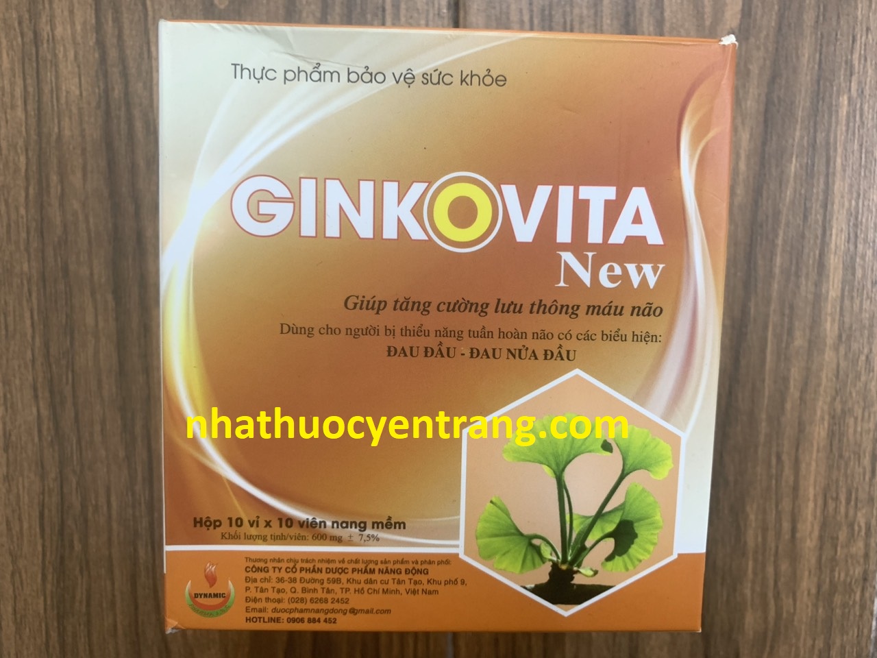 GINKOVITA – NEW 100 Viên