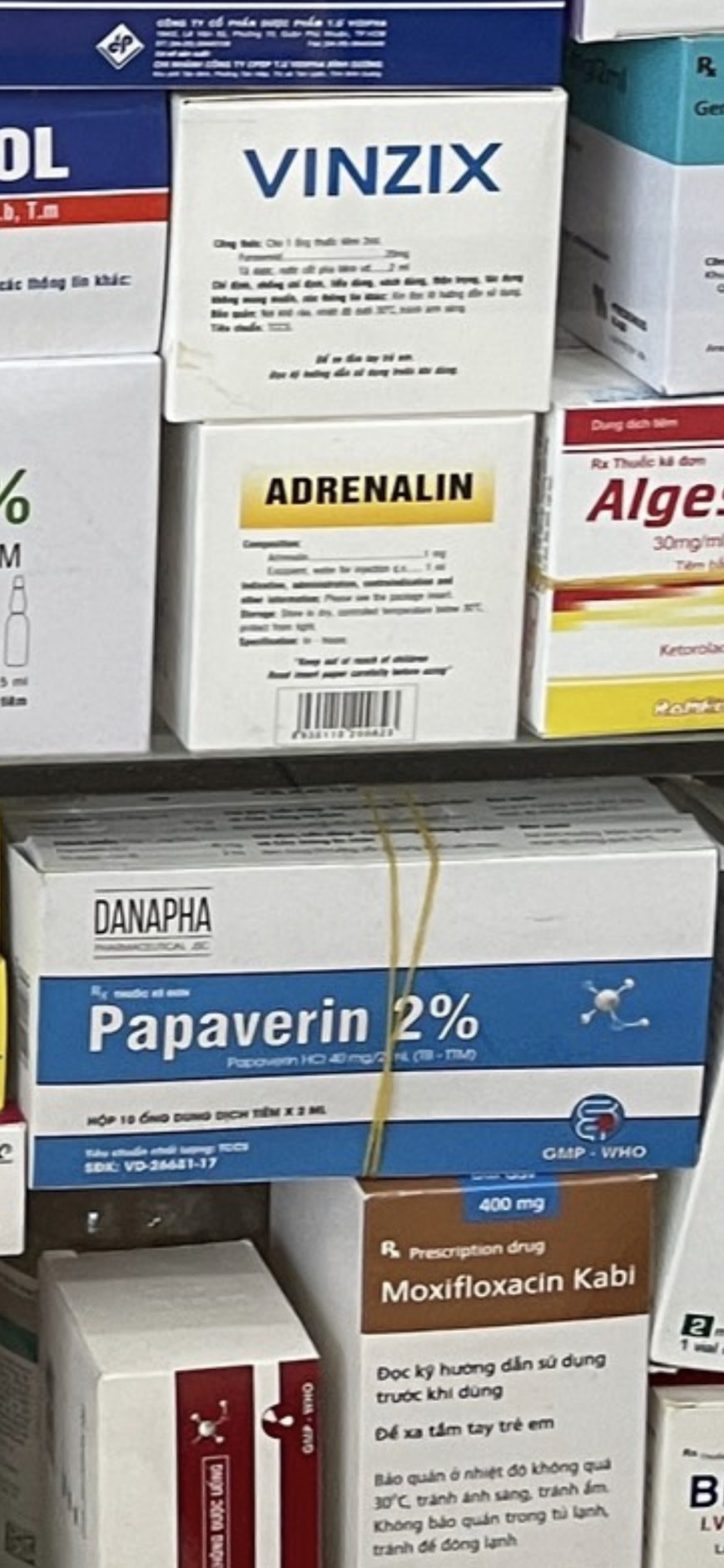 Papaverin 2% Danapha