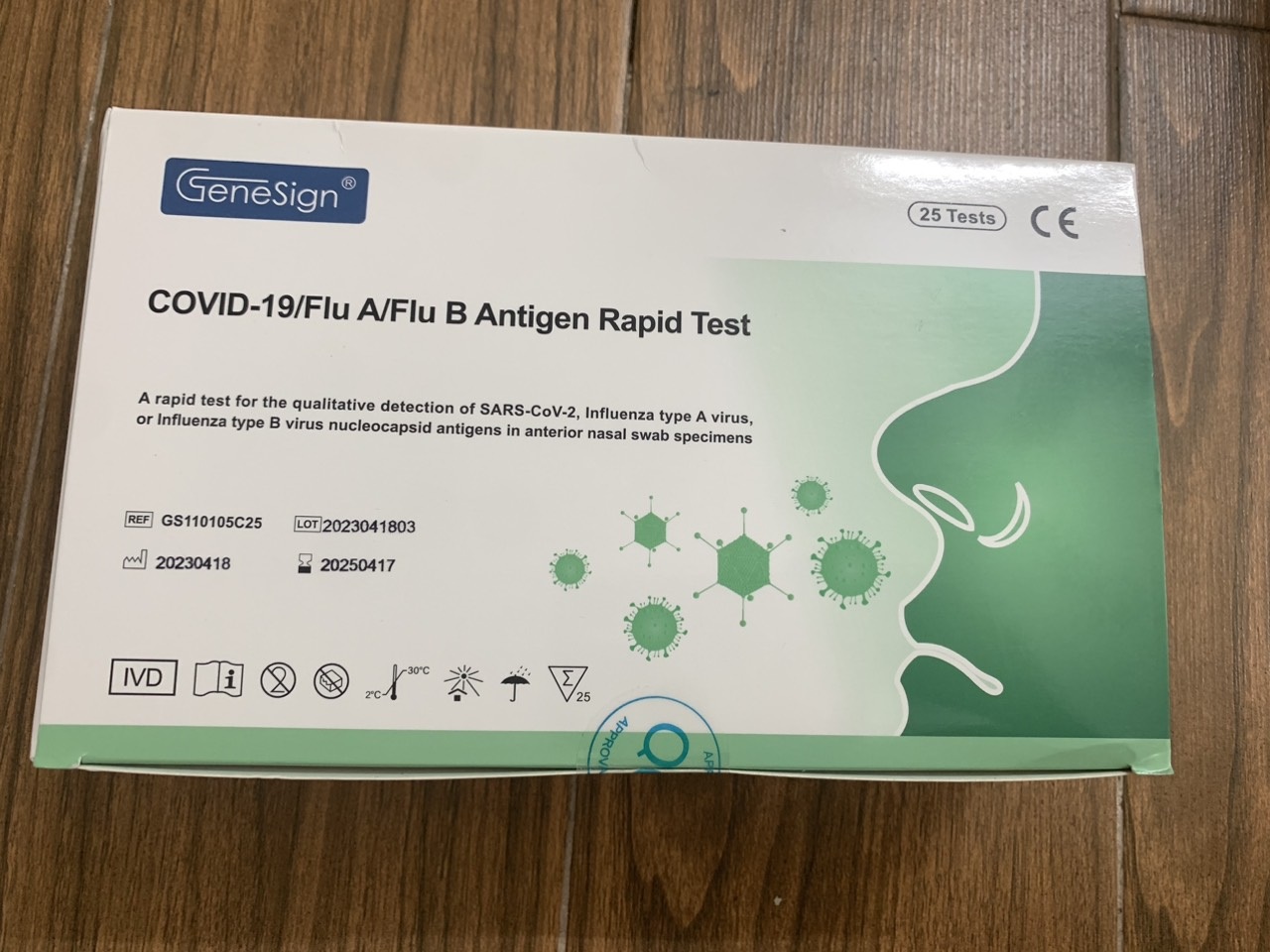 Test Covid 19/ Flu A/ Flu B