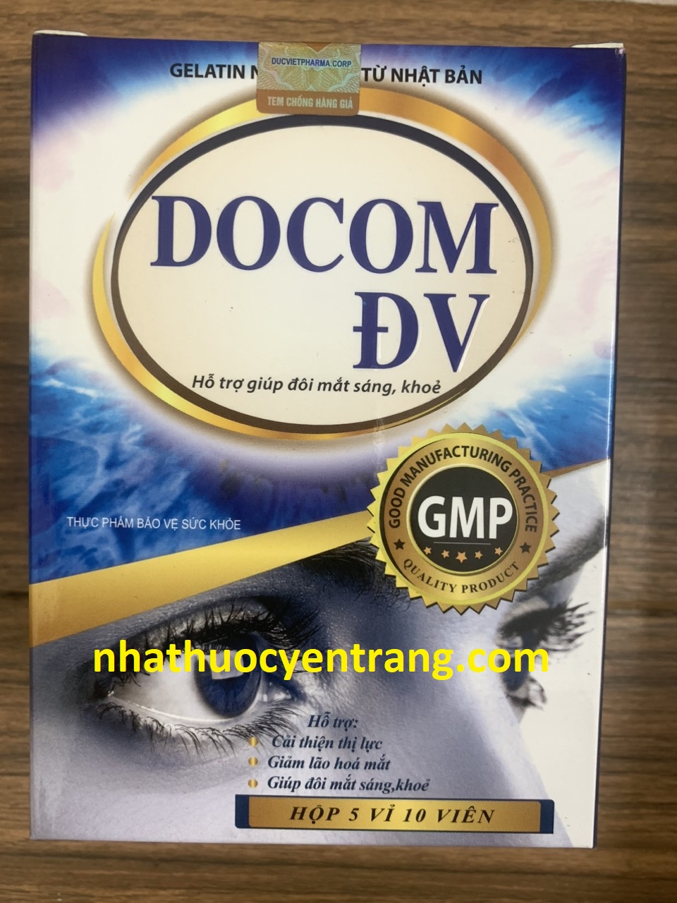 Viên uống bổ mắt Docom ĐV