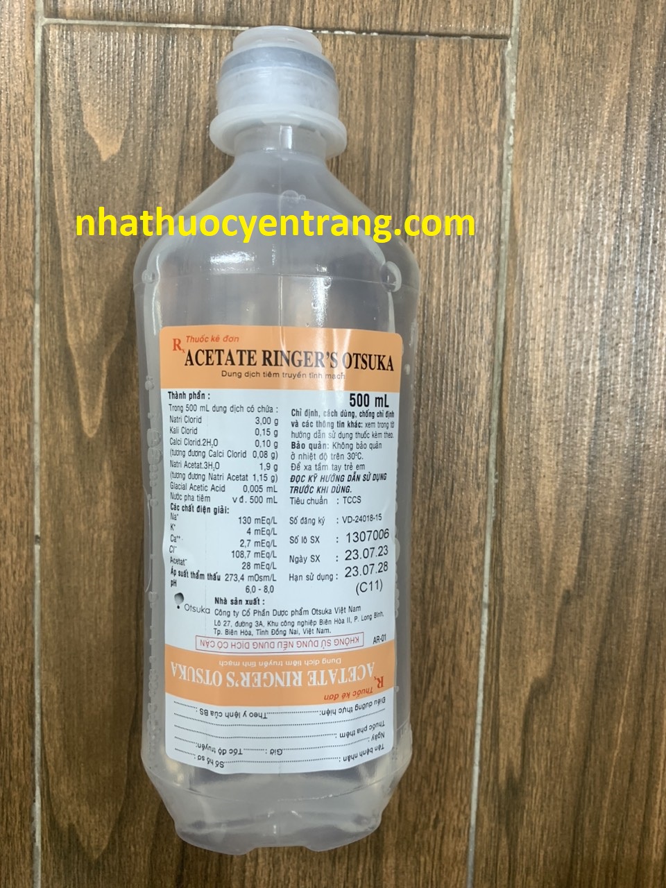 Acetate Ringer's 500ml Otsuka