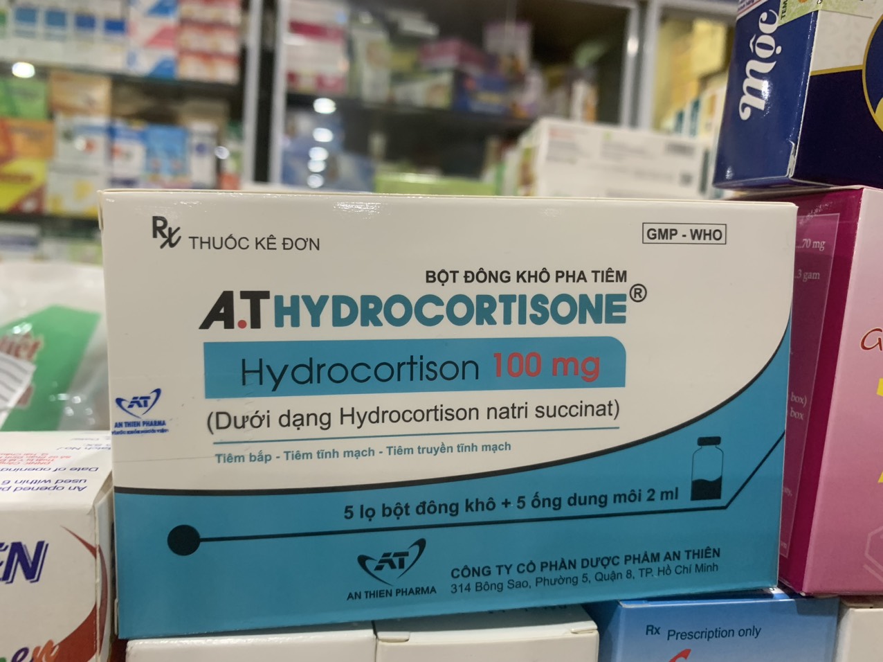 A.T Hydrocortisone 100mg