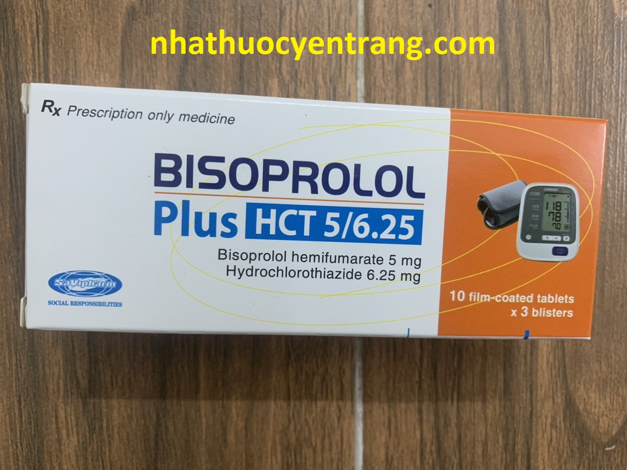 Savi Bisoprolol Plus HCT 5/6.25