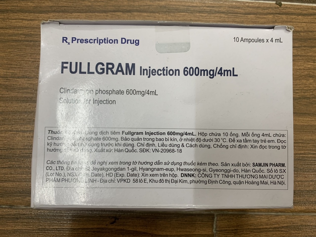 Fullgram Injection 600mg/4ml