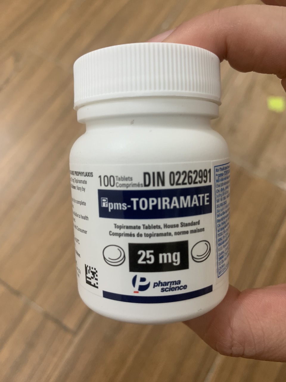 PMS Topiramate 25mg