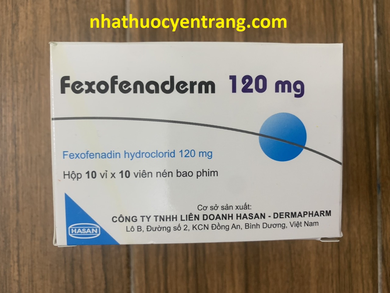 Fexofenaderm 120mg