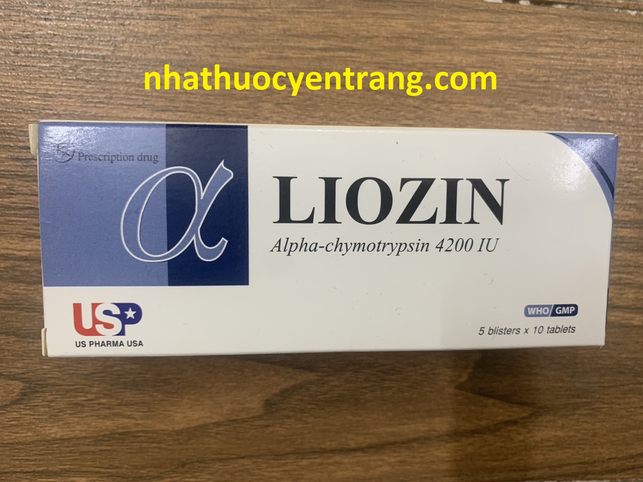 Alpha Liozin 4200IU (50 viên)