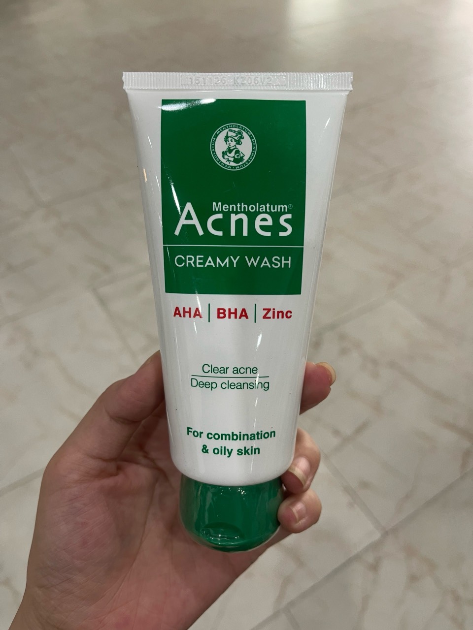 Sữa rửa mặt Acnes ngừa mụn 100g