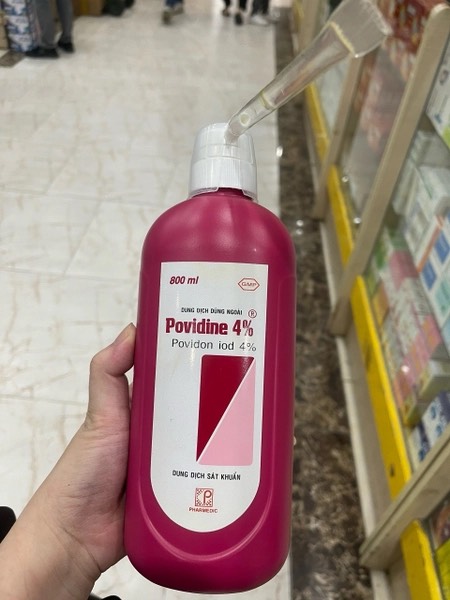 Povidine 4% 800ml 