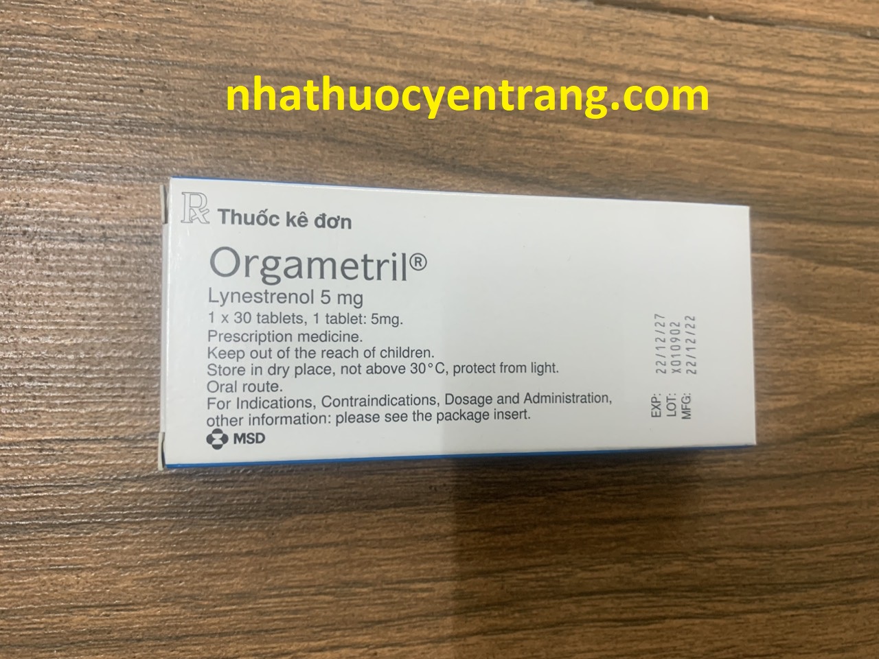 Orgametril 5mg