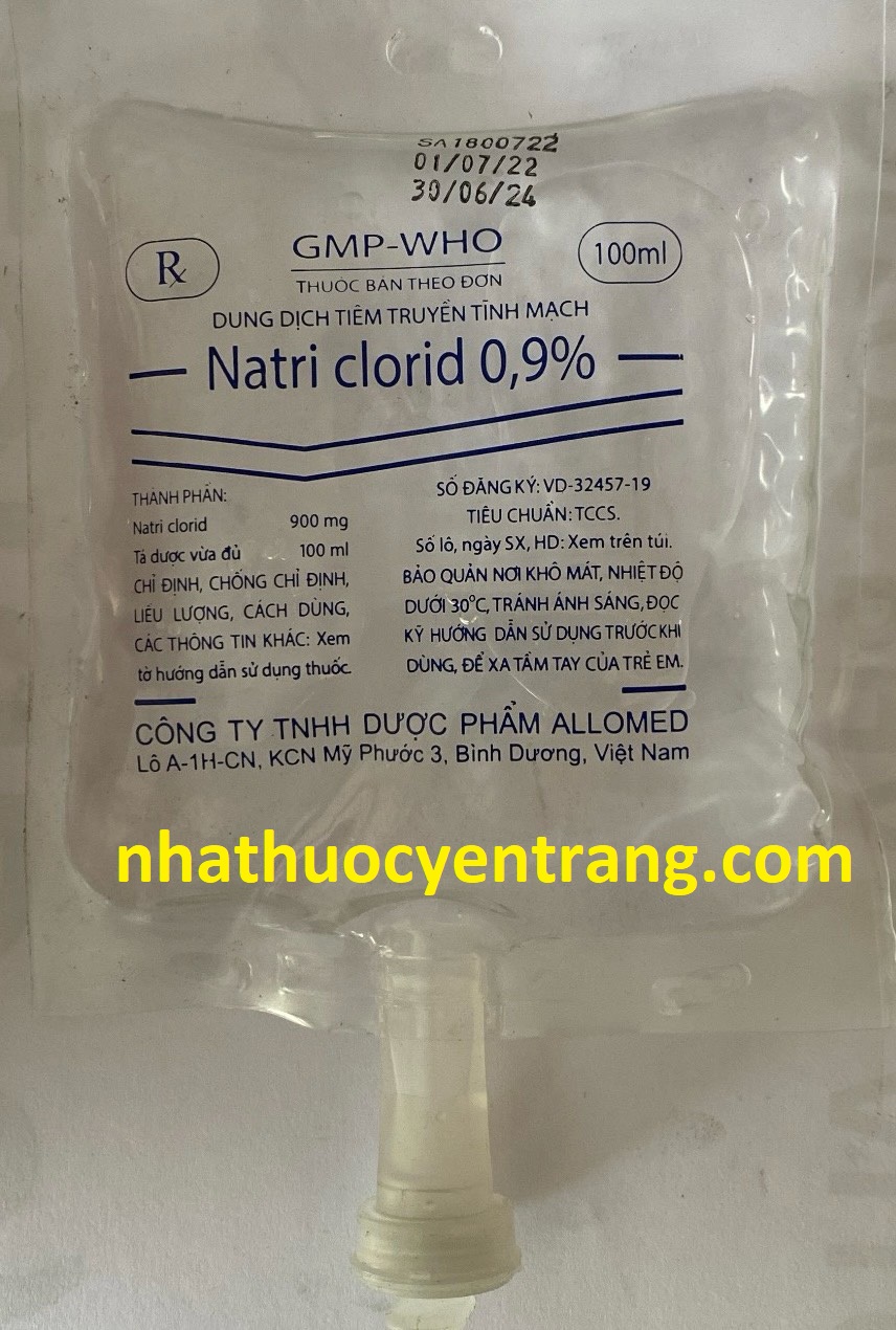 Natri Clorid 0.9% 100ml