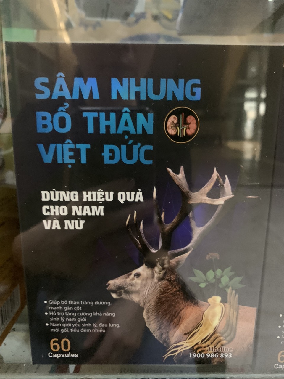 Sâm Nhung Bổ Thận Việt Đức