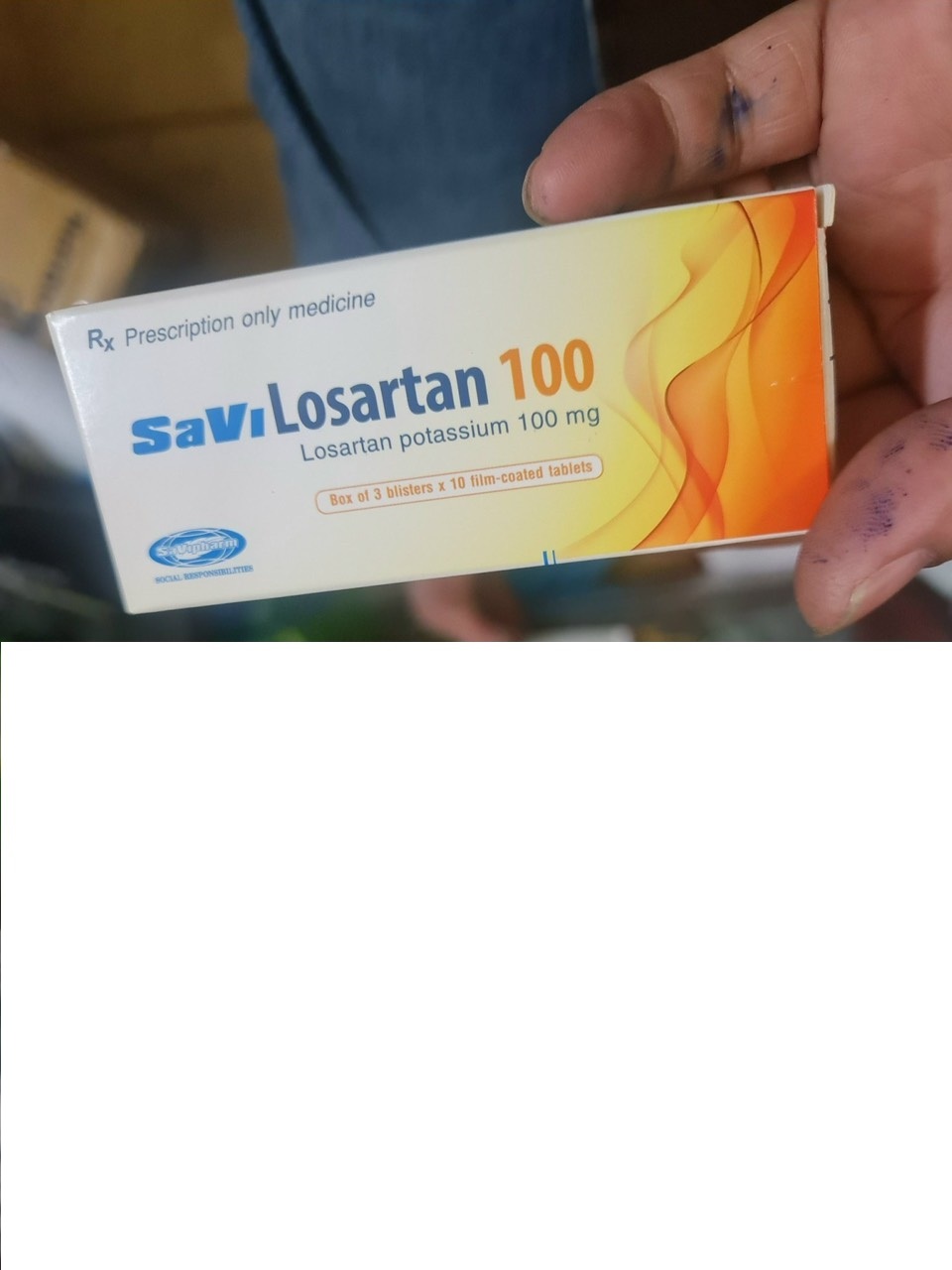 Savi Losartan 100mg