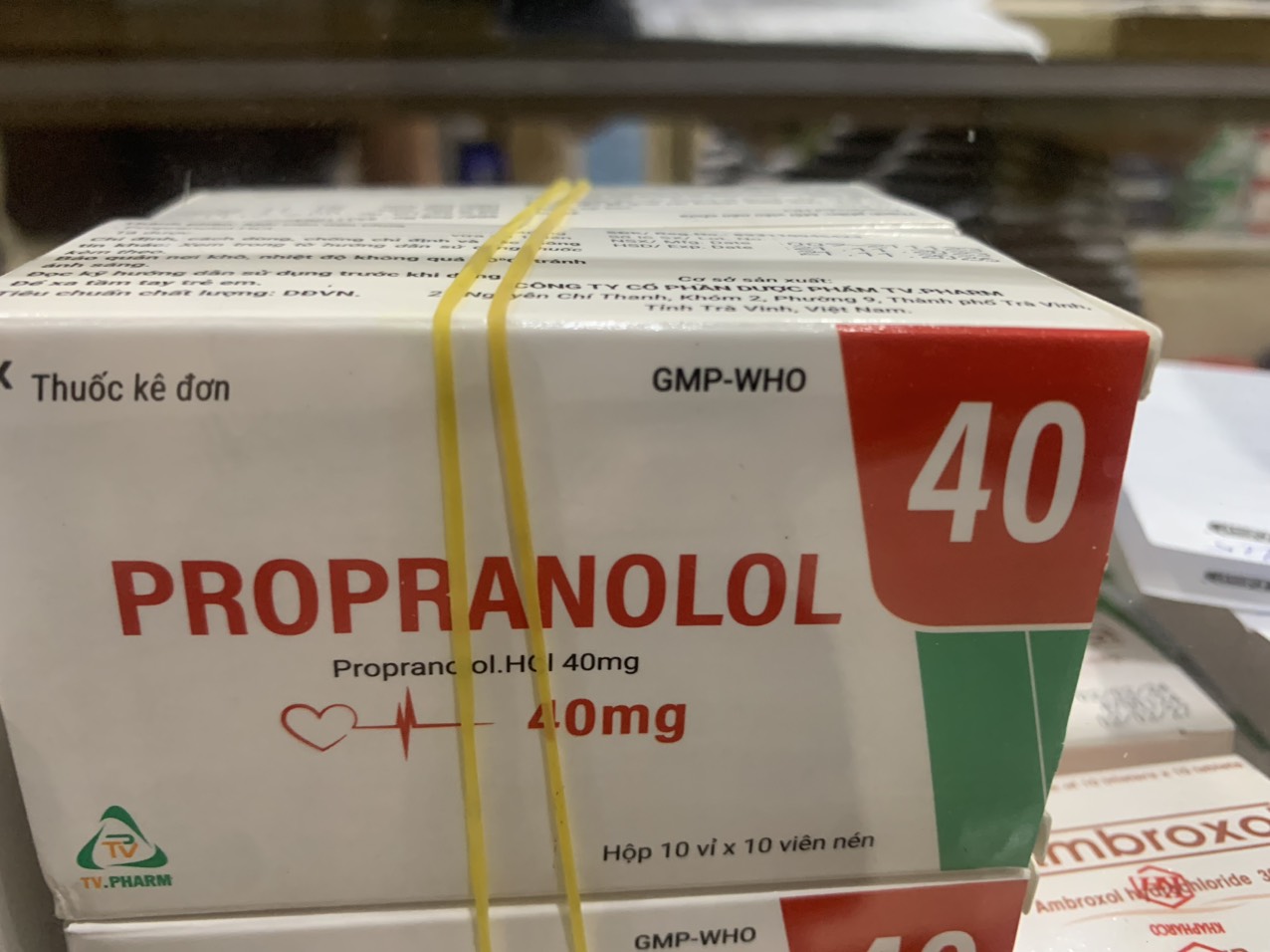 Propranolol 40mg