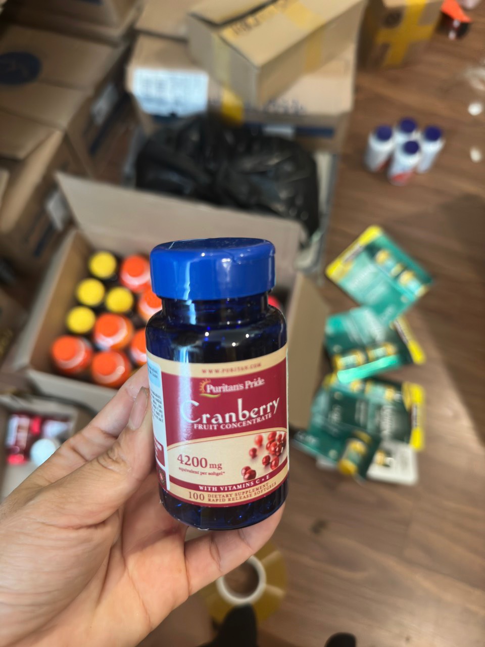 Cranberry Puritan's Pride  25000 mg 100 viên