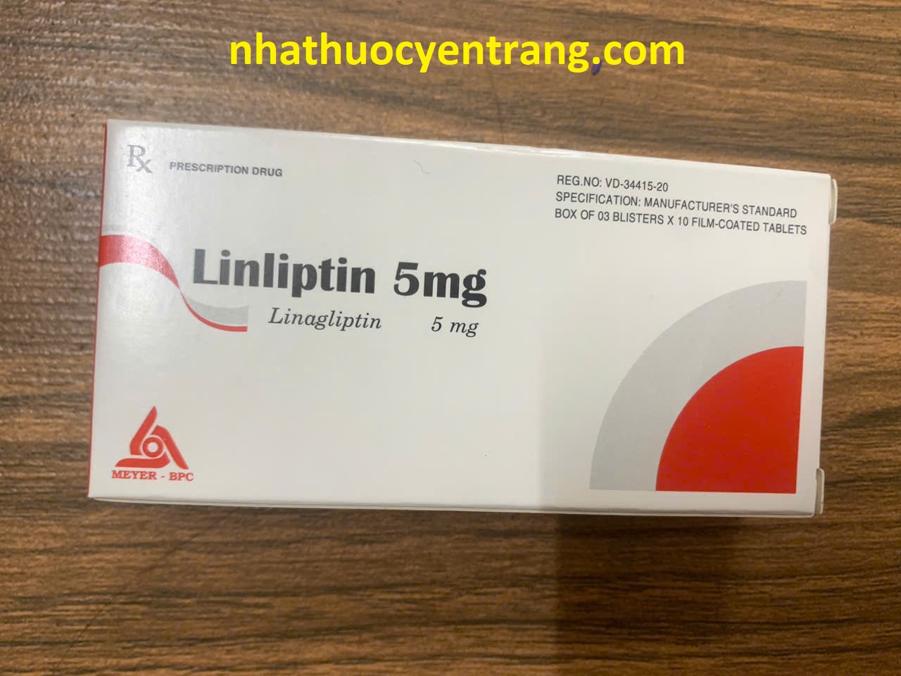 Linliptin 5mg