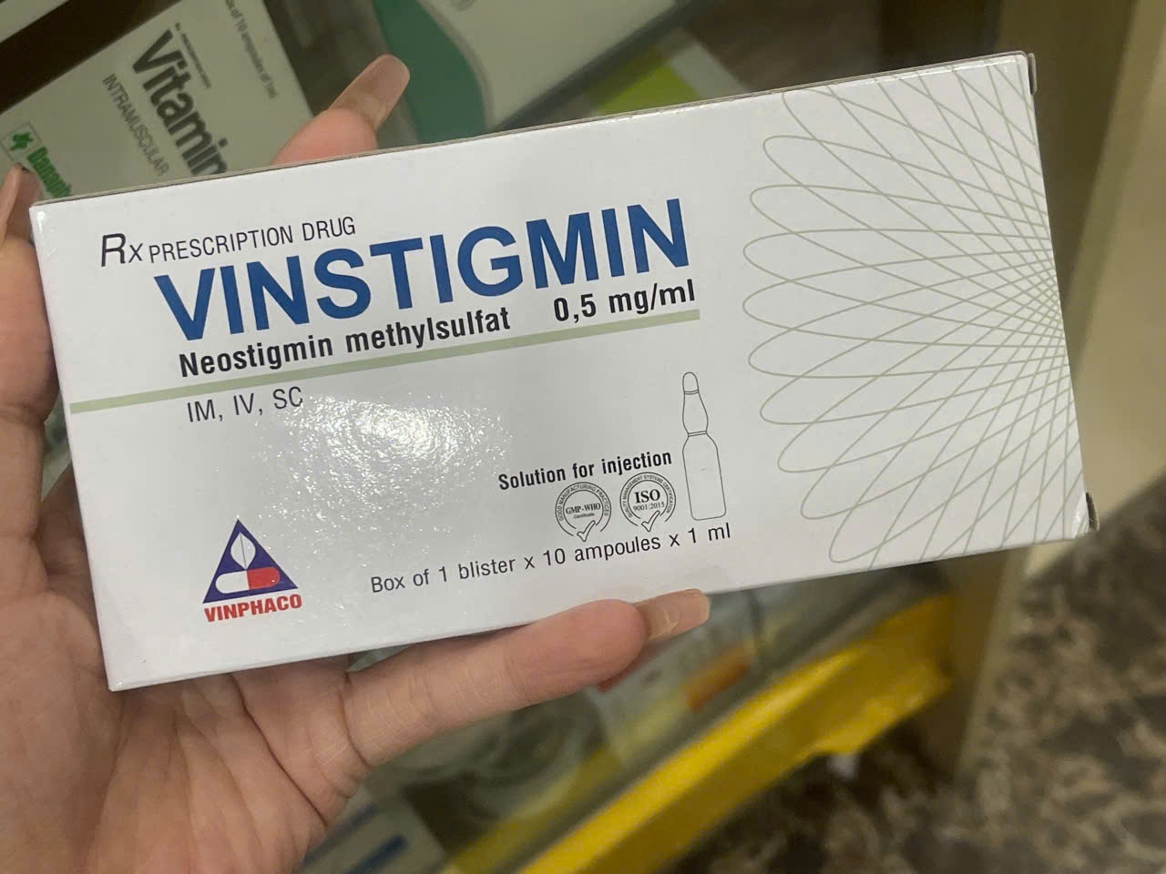 Vinstigmin 0.5mg/ml