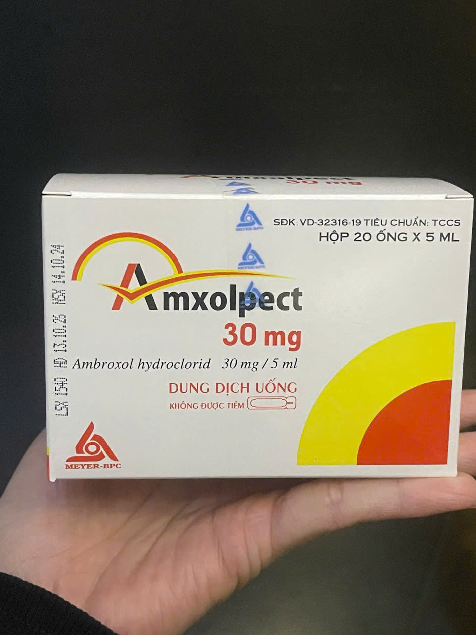 Amxolpect ống