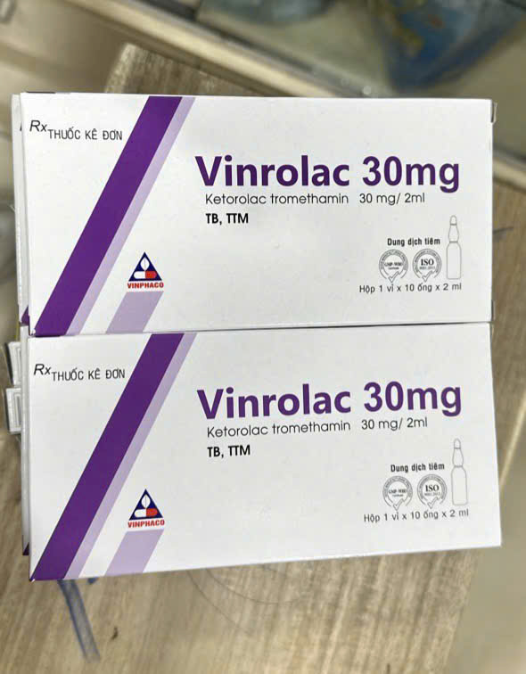 Vinrolac 30mg/2ml