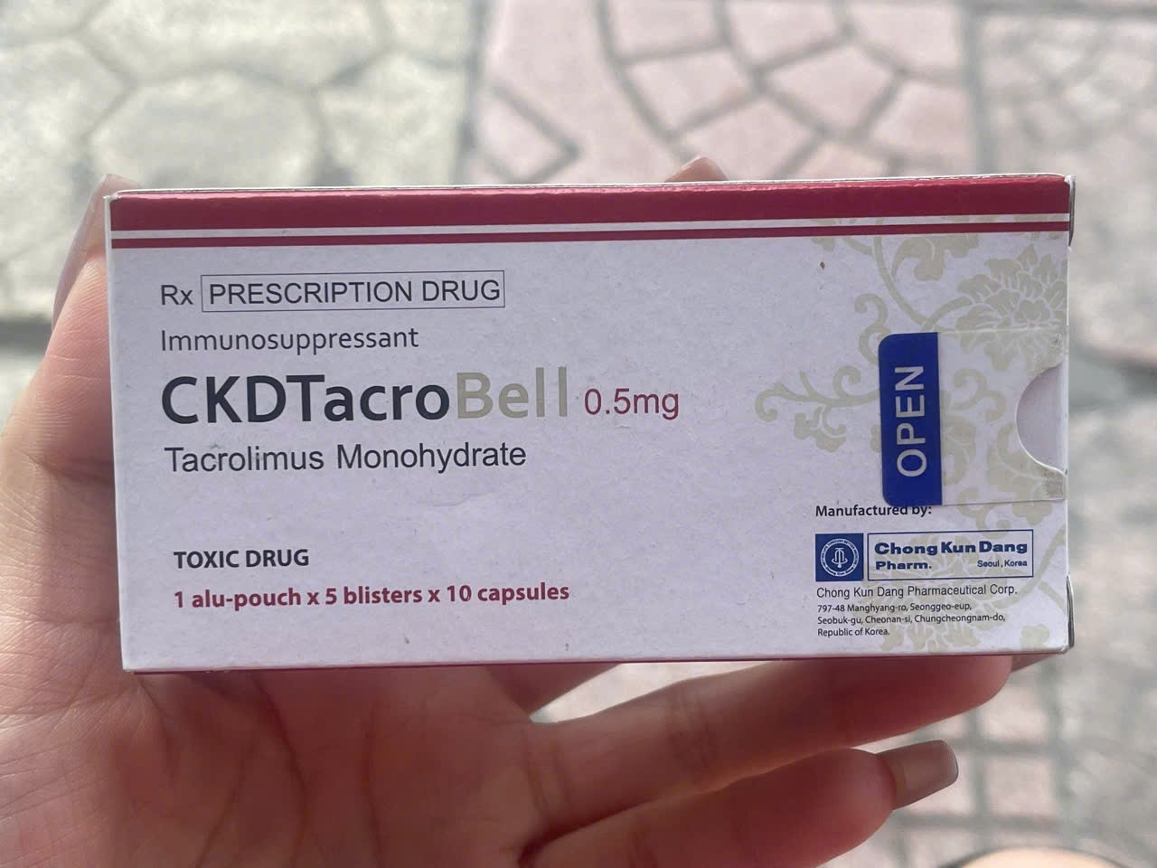 CKD Tacrobell 0.5mg