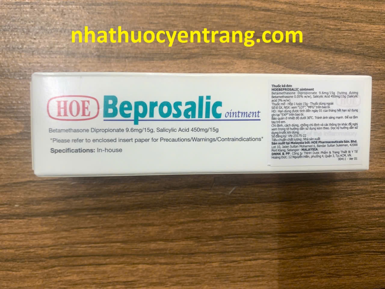 Beprosalic ointment