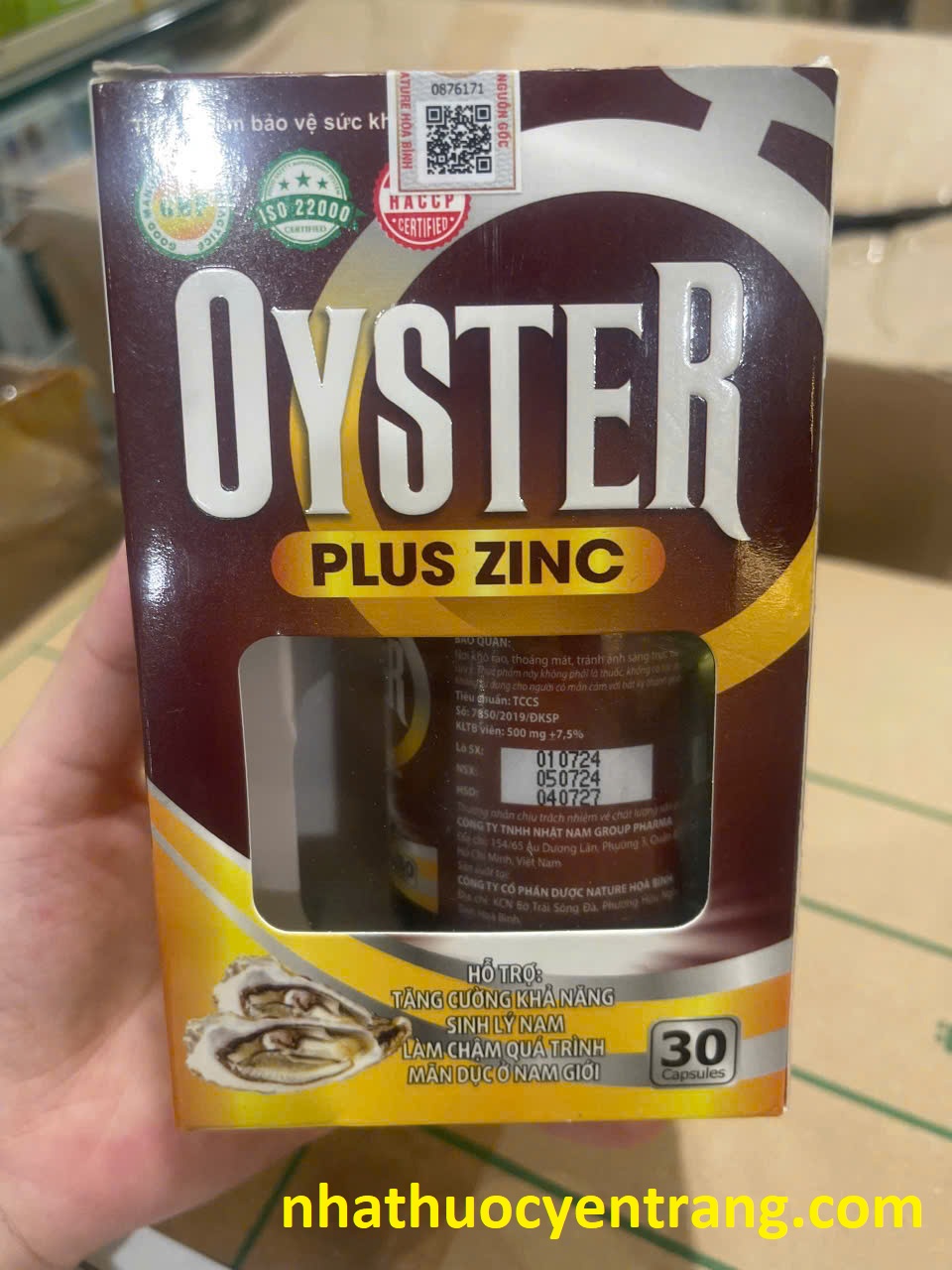 Oyster Plus Zinc