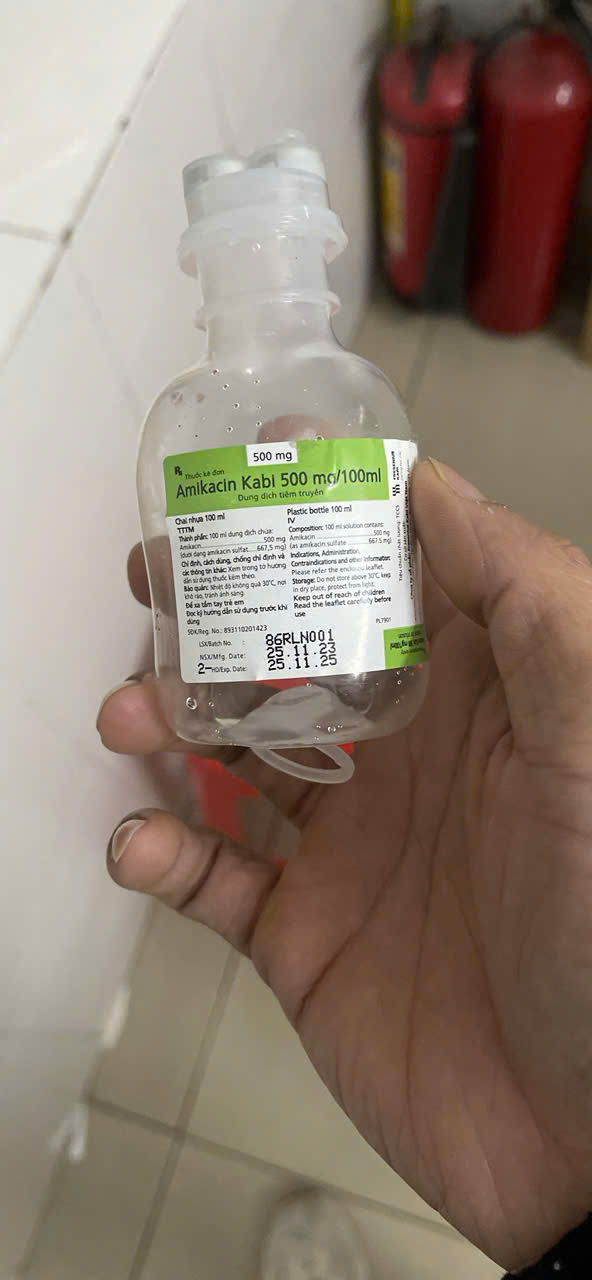 Amikacin Kabi 500mg/100ml