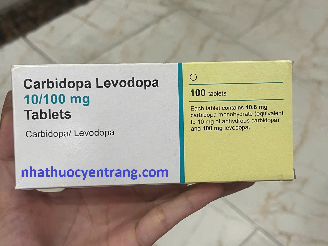 Carbidopa Levodopa 10/100mg
