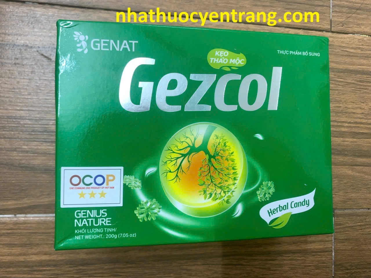 Gezcol hỗ trợ giảm ho, giảm đờm