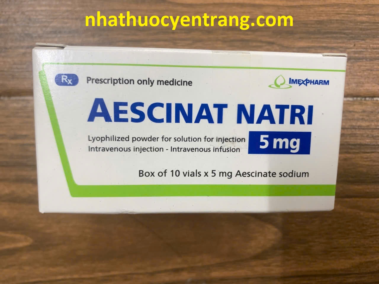 Aescinat Natri 5mg