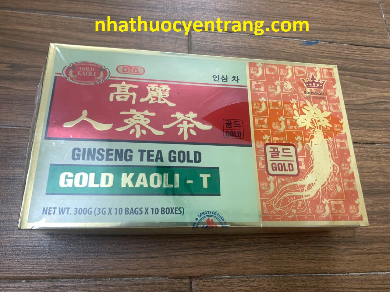 Trà sâm Korean Ginseng Tea Gold Kaoli-T