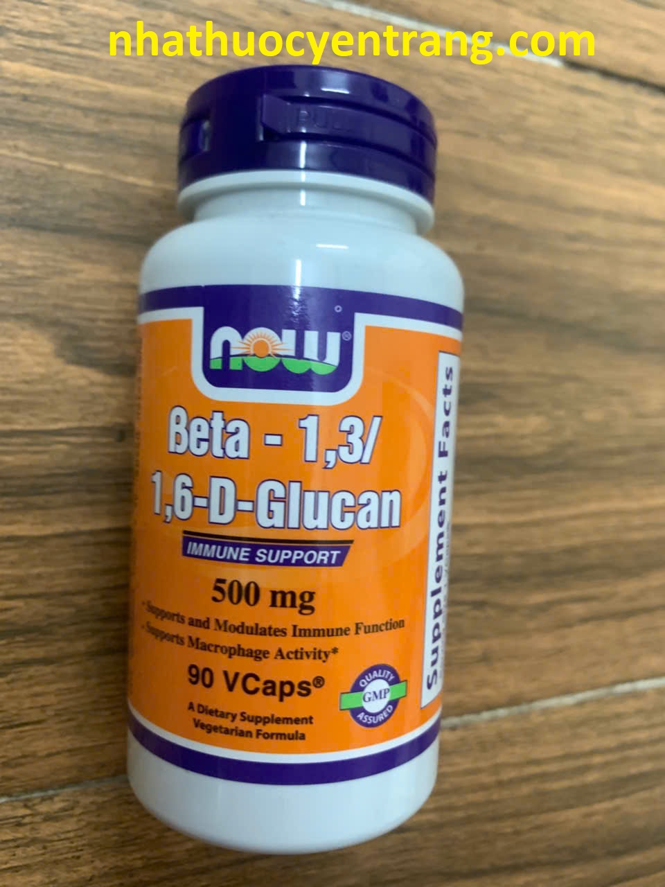Beta 1.3/1.6 D Glucan 500mg 90 viên 