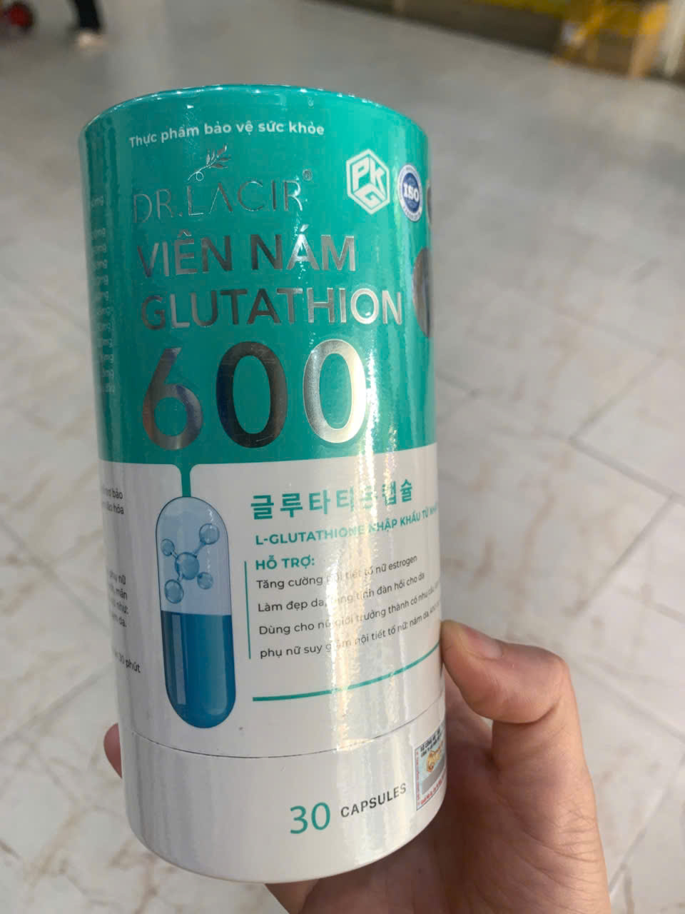 Glutathion 600 Dr. Lacir