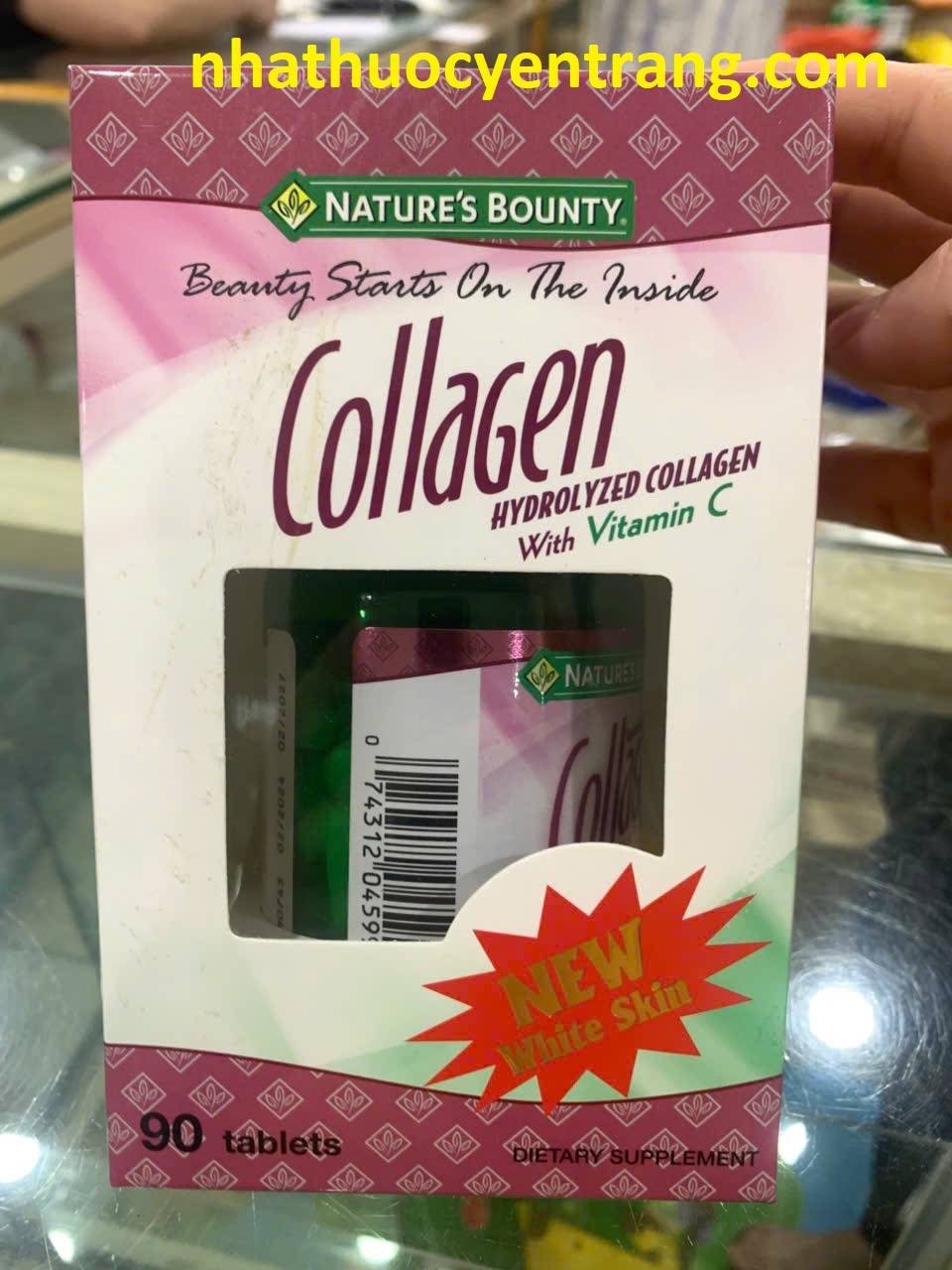 Nature's Bounty Collagen & Vitamin C 90 Viên - T