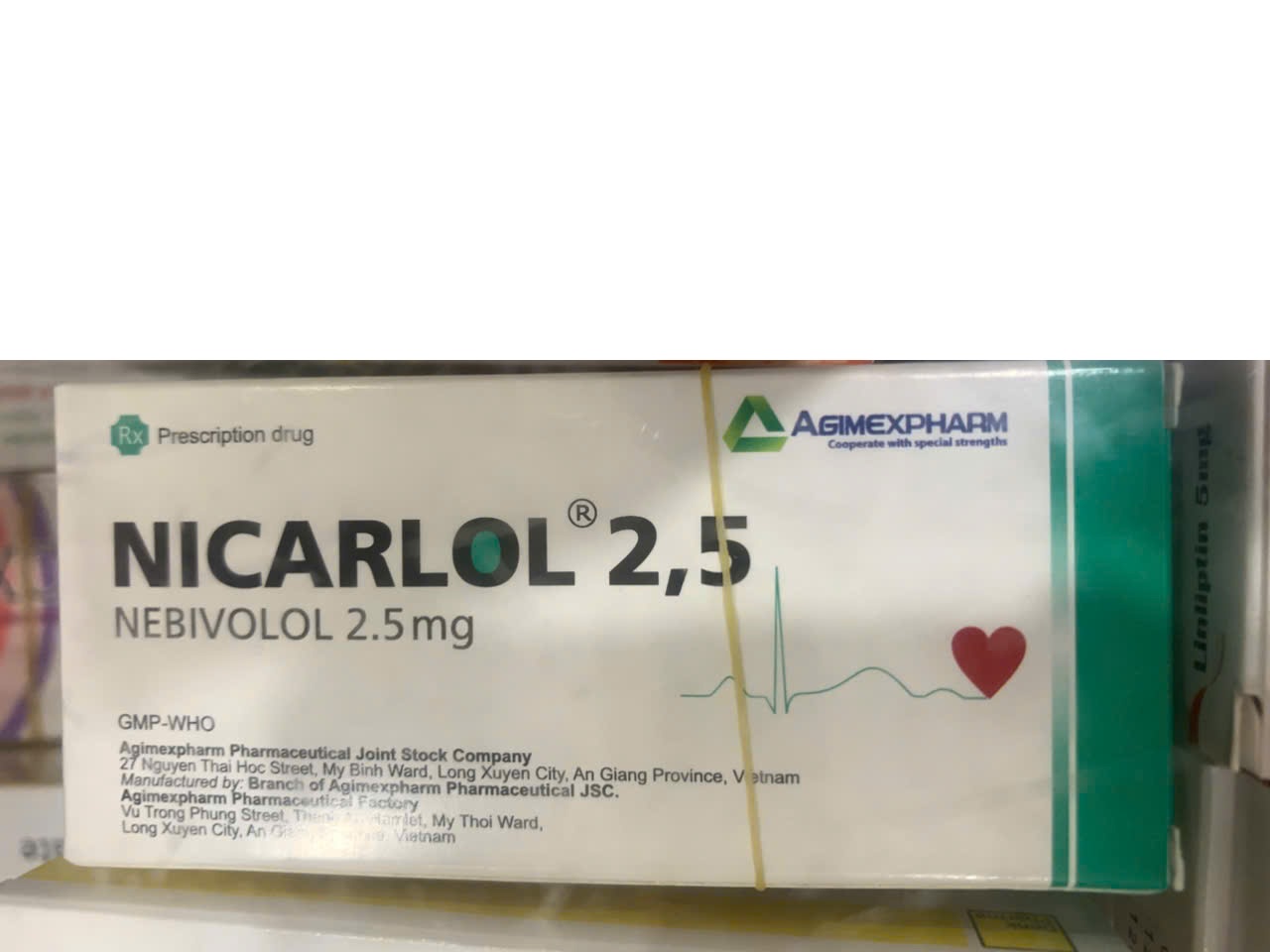 Nicarlol 2.5mg